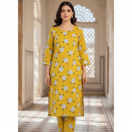 Sunshine Blossom Printed Lawn 2-Piece