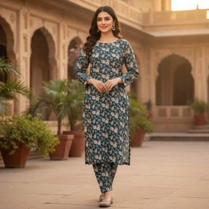 Lilac Doria Bloom 2-PC Unstitched