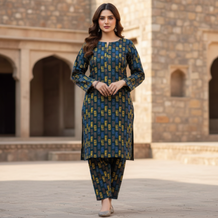 Azure Mosaic Doria 2-Piece