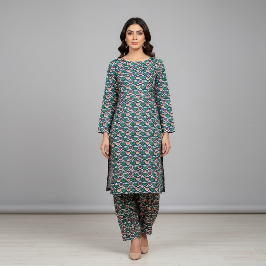 Emerald Mosaic 2-Piece