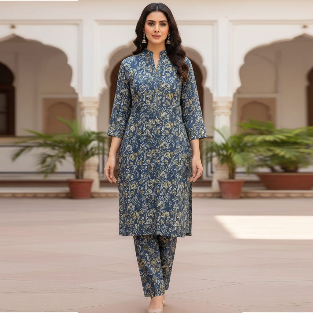 Emerald Frond Doria 2-PC