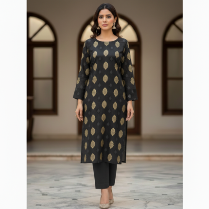 Midnight Gold Banarsi Doria 2-PC